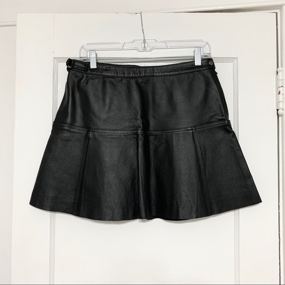 Newport News Leather Skirt